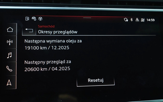 Audi Q7 cena 389800 przebieg: 39269, rok produkcji 2023 z Szczekociny małe 781